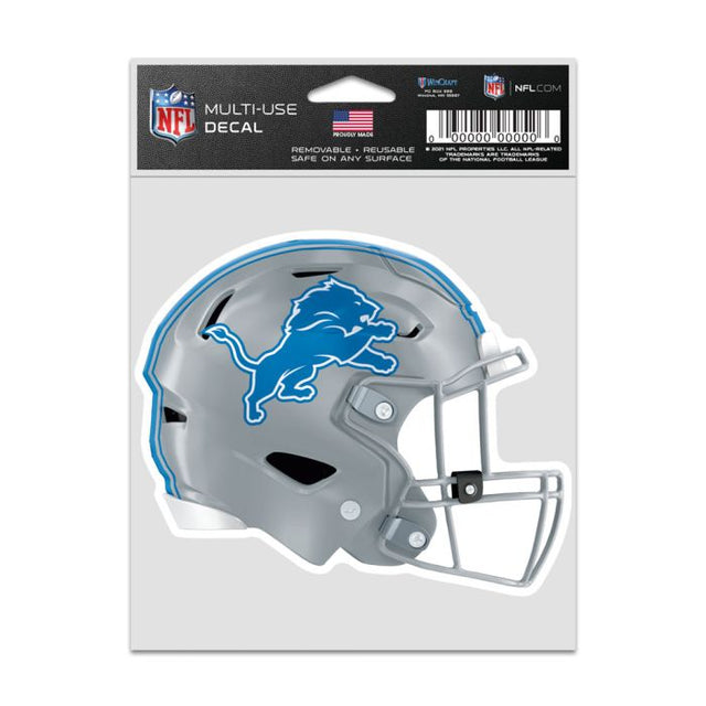 Calcomanías para fanáticos de los Detroit Lions de 3,75" x 5"