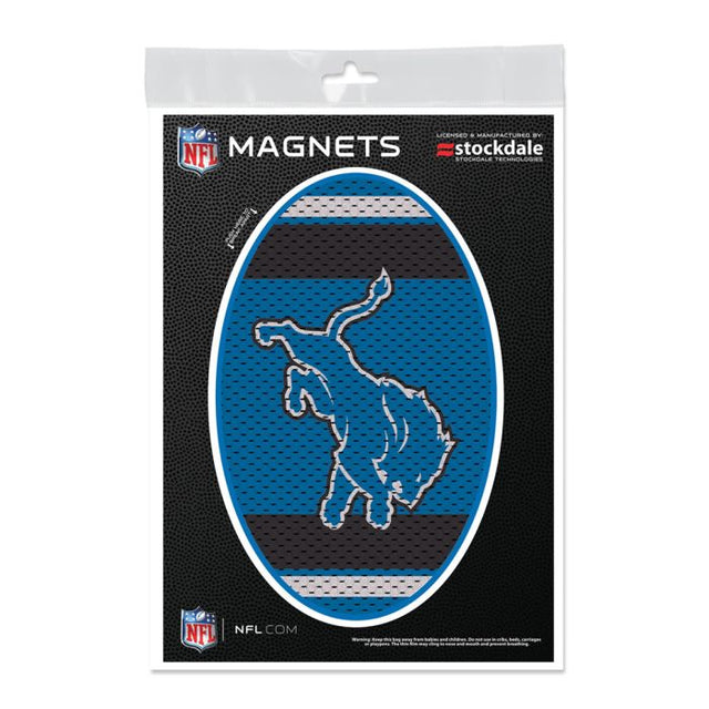 Imanes para exteriores con la camiseta de los Detroit Lions, 5" x 7"