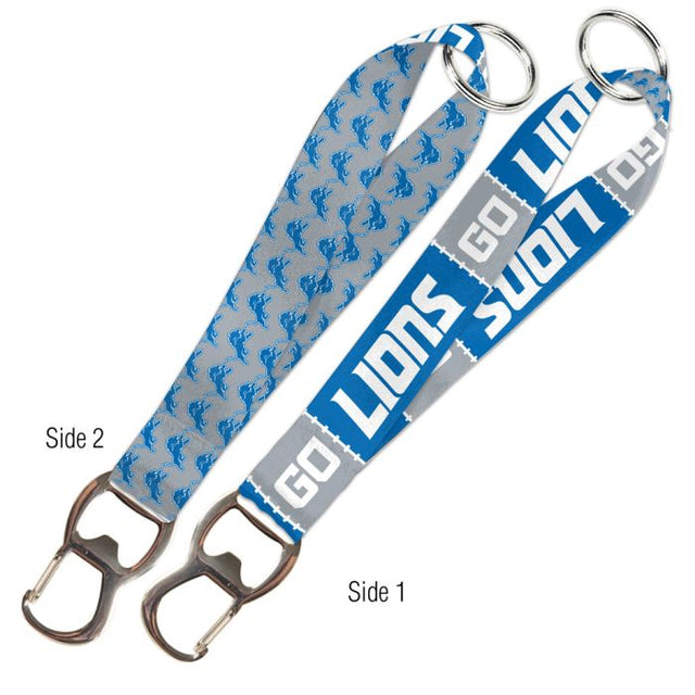 Abridor de botellas con llavero de los Detroit Lions