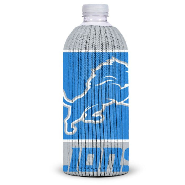 Enfriador de botellas tejido de los Detroit Lions