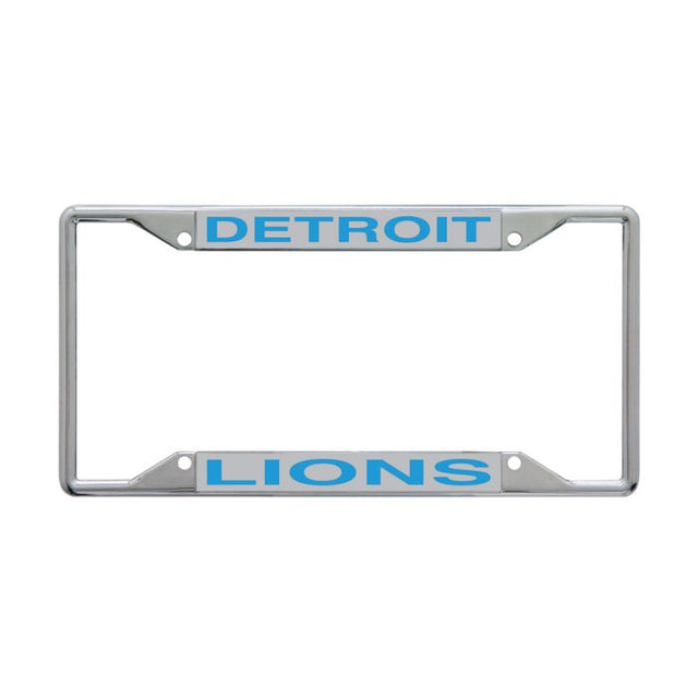 Detroit Lions Lic Plt Frame S/S Printed
