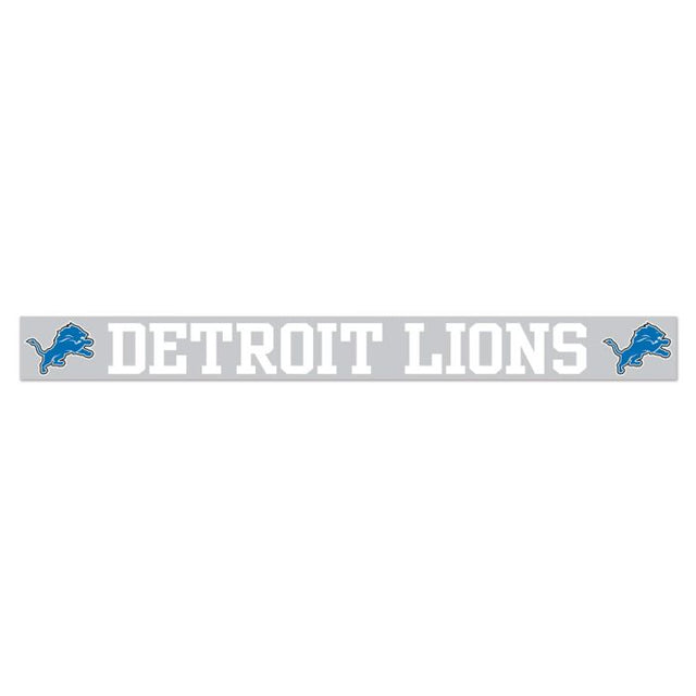 Detroit Lions Window Decals 2" x 19"