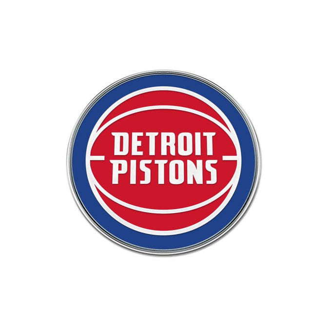 Insignia de automóvil de los Detroit Pistons con color