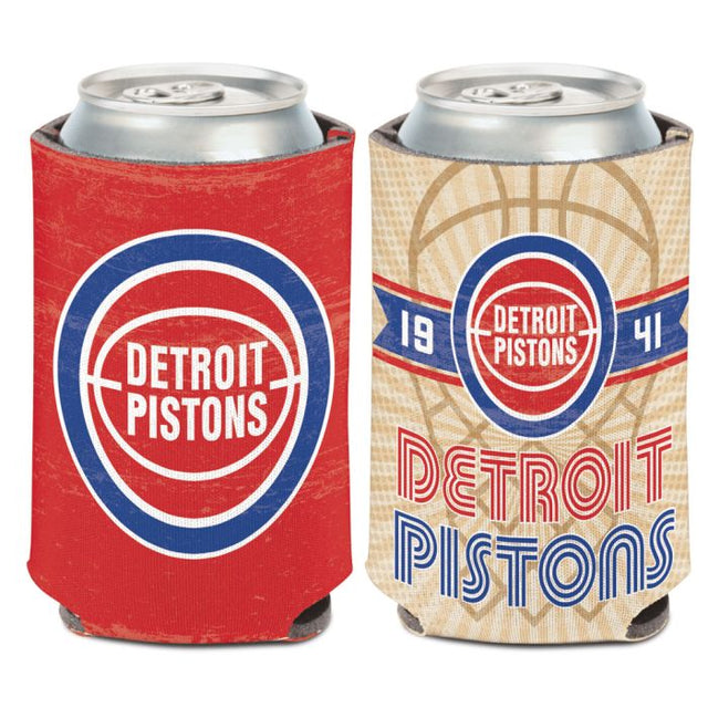 Enfriador de lata Detroit Pistons / Hardwoods de 12 oz.