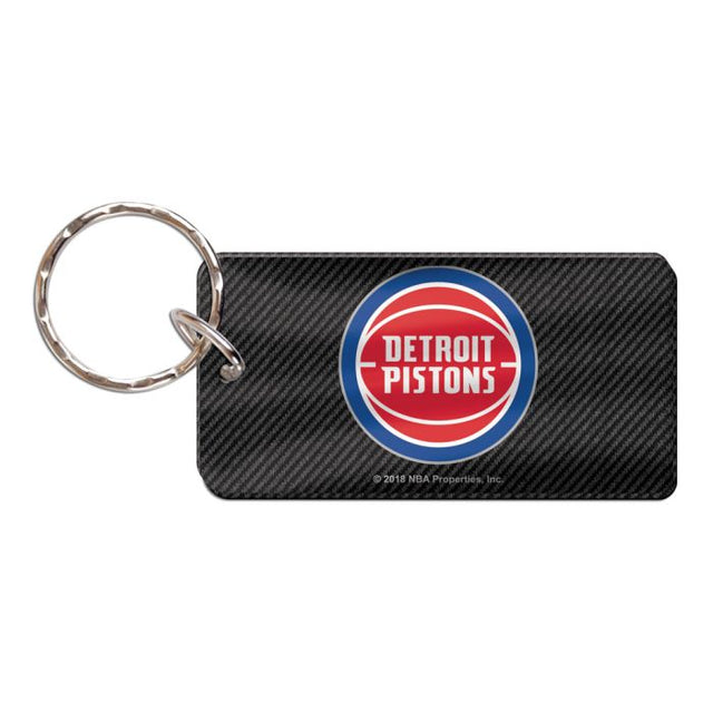 Detroit Pistons Keychain Rectangle
