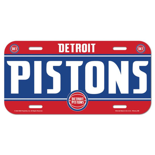 Matrícula de los Detroit Pistons