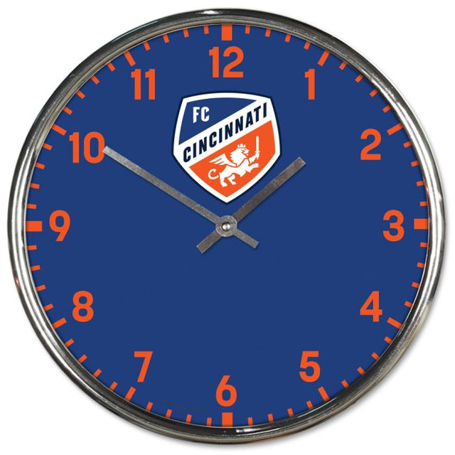 Reloj cromado del FC Cincinnati