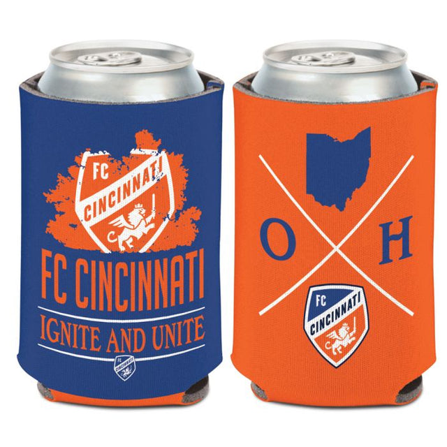 Enfriador de latas FC Cincinnati HIPSTER de 12 oz.