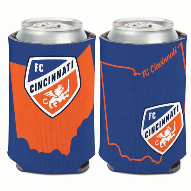FC Cincinnati STATE SHAPE Can Cooler 12 oz.