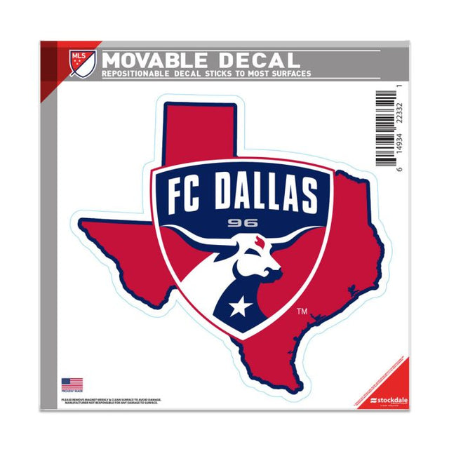 FC Dallas All Surface Decal 6" x 6"