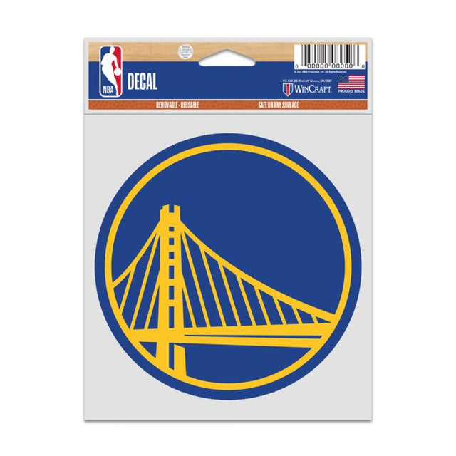 Golden State Warriors Fan Decals 3.75" x 5"