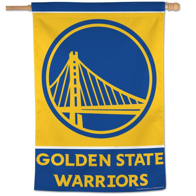 Golden State Warriors Vertical Flag 28" x 40"