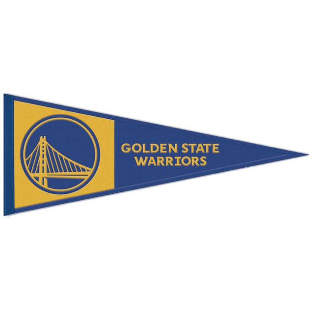 Golden State Warriors Wool Pennant 13" x 32"