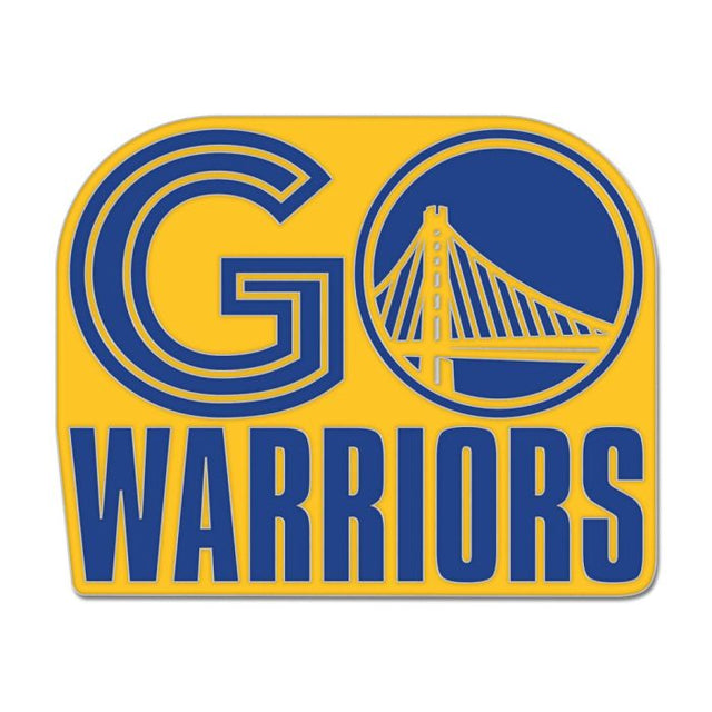 Golden State Warriors slogan Collector Enamel Pin Jewelry Card