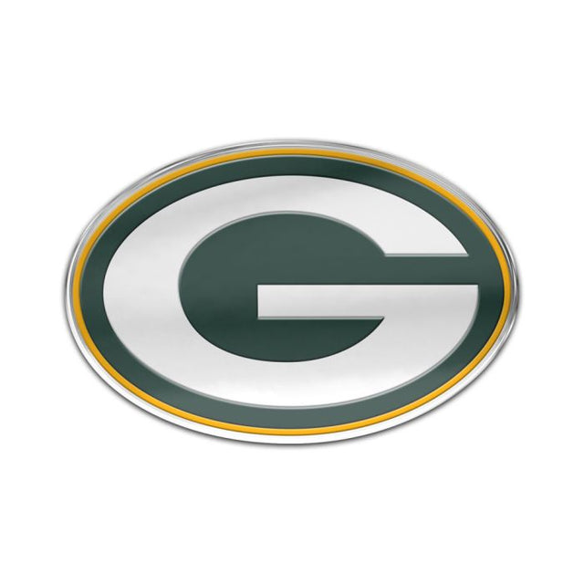 Insignia para automóvil de los Green Bay Packers con color