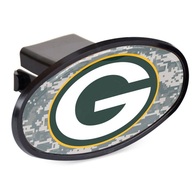 Receptor de enganche ovalado de 2" CAMO de los Green Bay Packers