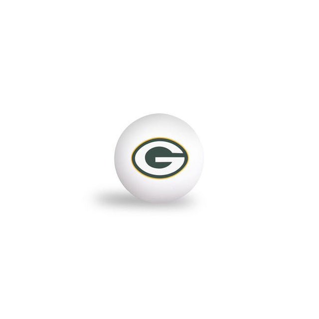 Pelotas de ping pong de los Green Bay Packers (paquete de 6)