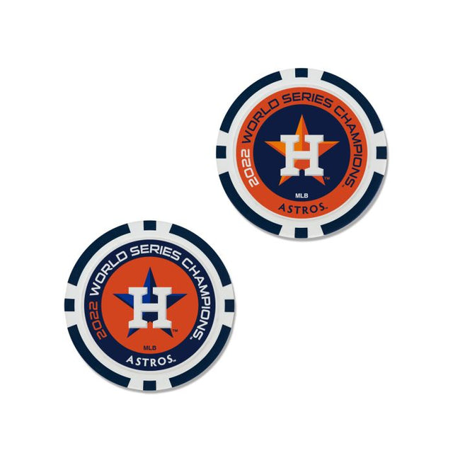 Houston Astros 2022 World Series Champ Astros Ball Marker - Oversized indiv.