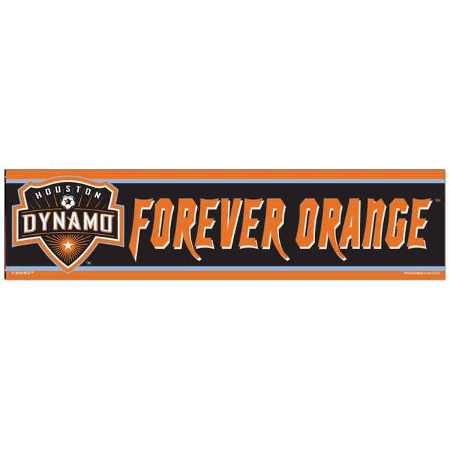 Houston Dynamo Bumper Strip 3" x 12"