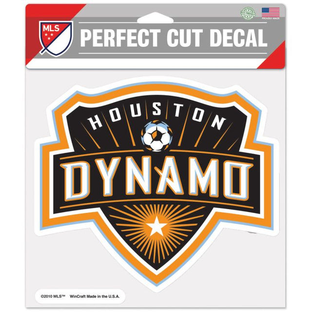 Houston Dynamo Perfect Cut Color Decal 8" x 8"