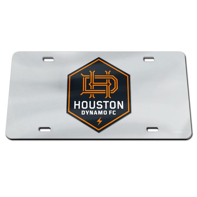 Houston Dynamo Specialty Acrylic License Plate
