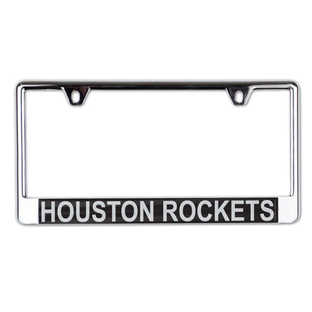 Marco para matrícula de los Houston Rockets impreso en B/O