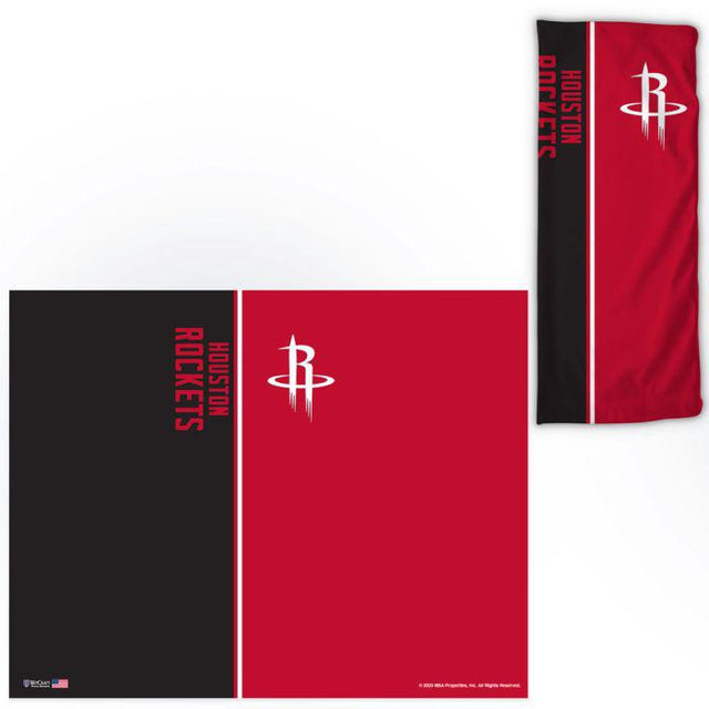 Envolturas para fanáticos de los Houston Rockets con división vertical