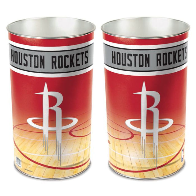 Papelera de los Houston Rockets, cónica, 15" de alto