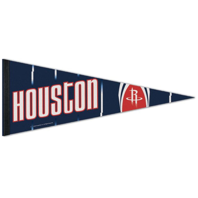 Banderín de ciudad de los Houston Rockets de primera calidad, 12" x 30"