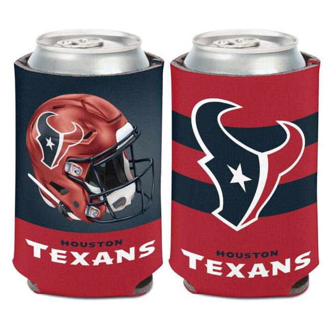 Enfriador de latas con CASCO ALTERNATIVO (ROJO) de Houston Texans, 12 oz.