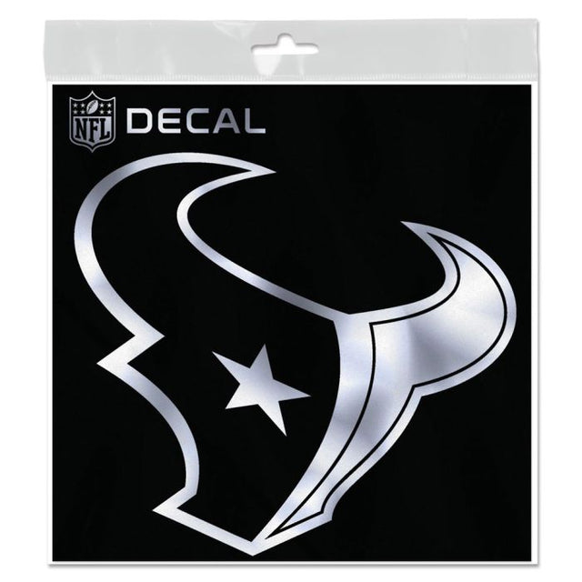 Houston Texans Decal Metallic 6" x 6"
