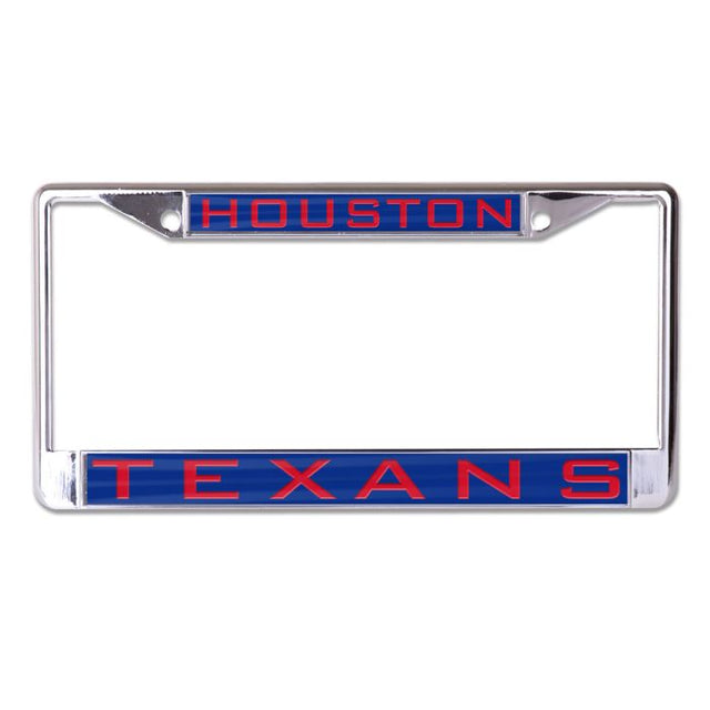 Houston Texans Lic Plt Frame S/L Printed