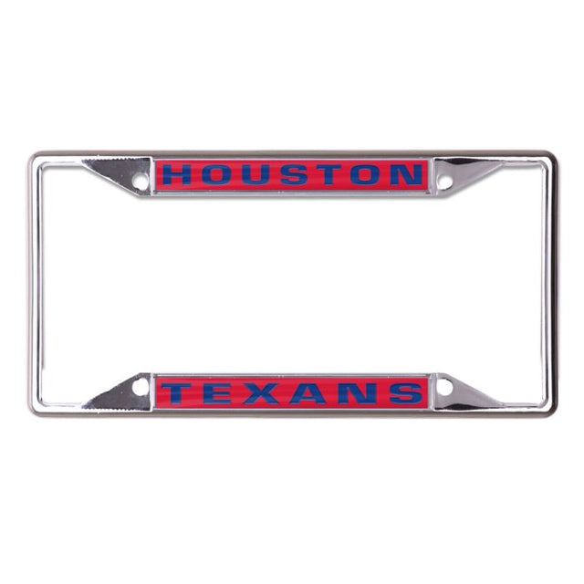 Houston Texans Lic Plt Frame S/S Printed