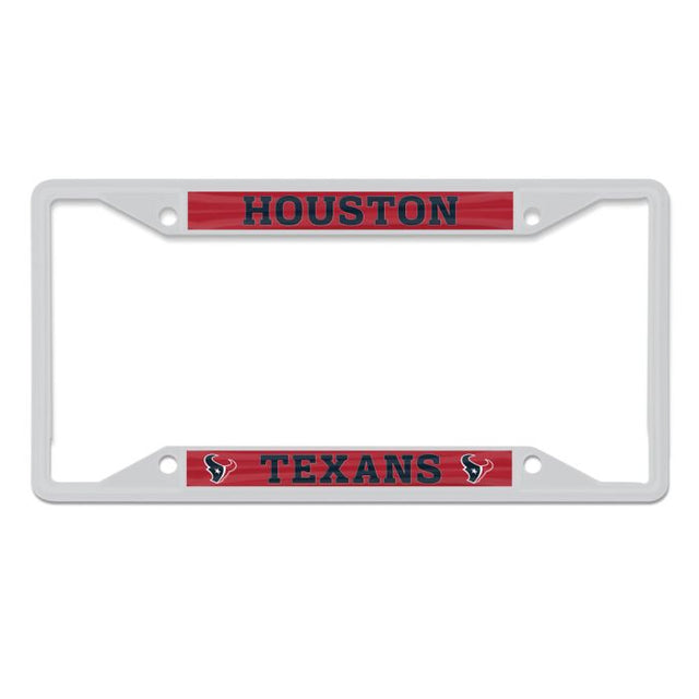 Houston Texans Lic Plt Frame S/S