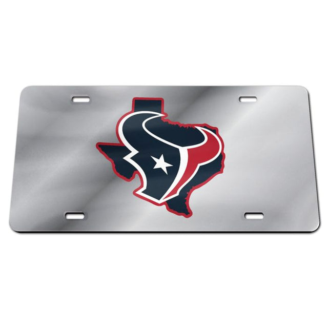 Matrícula especial de acrílico del estado de Houston Texans