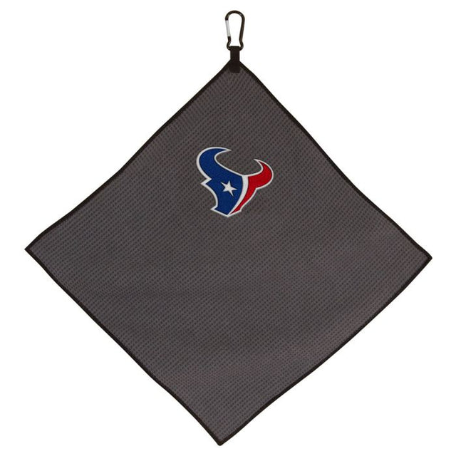 Toalla de microfibra gris de los Houston Texans, 15 x 15 pulgadas