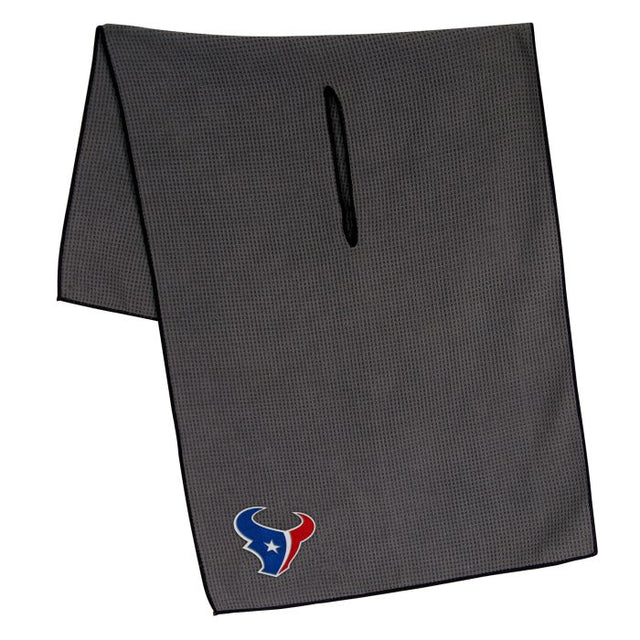 Toalla de microfibra gris de los Houston Texans, 48 x 104 cm