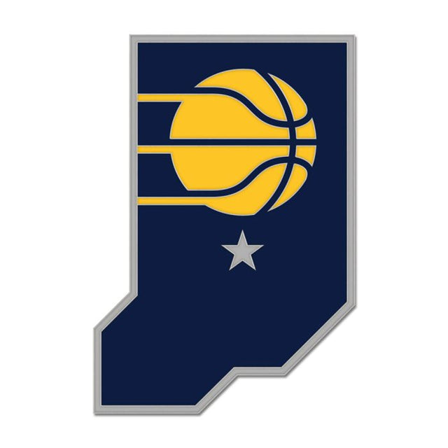 Tarjeta de joyería con pin esmaltado de colección de los Indiana Pacers