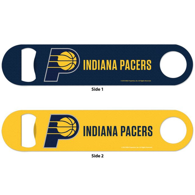 Abridor de botellas de metal de dos caras de los Indiana Pacers