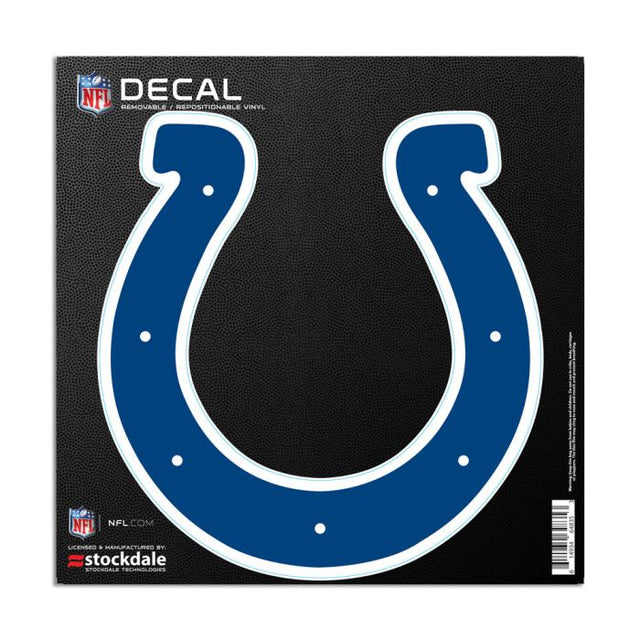 Calcomanía para todo tipo de superficies de los Indianapolis Colts, 6" x 6"