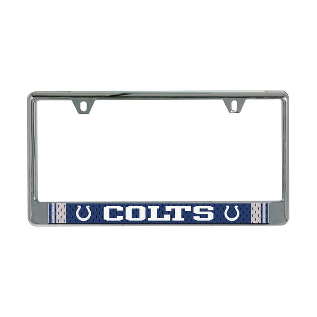 Indianapolis Colts JERSEY Lic Plate Frame B/O Printed