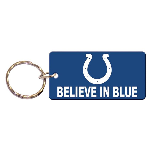 Llavero rectangular de los Indianapolis Colts