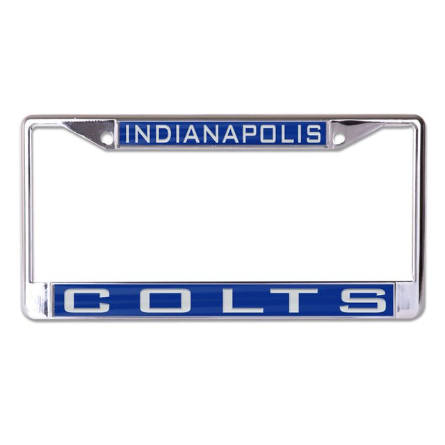 Indianapolis Colts Lic Plt Frame S/L Printed