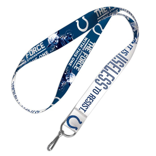 Indianapolis Colts / Star Wars Yoda& Vader Lanyard 1"