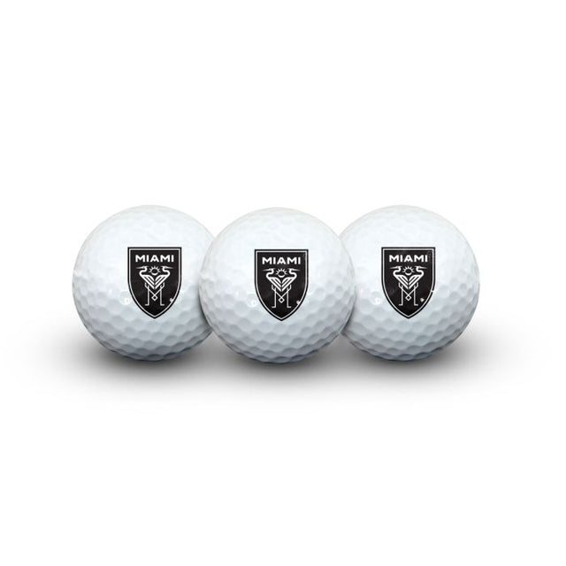 Inter Miami CF 3 Golf Balls In Clamshell