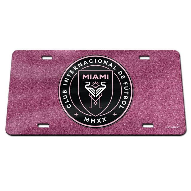 Inter Miami CF Specialty Acrylic License Plate