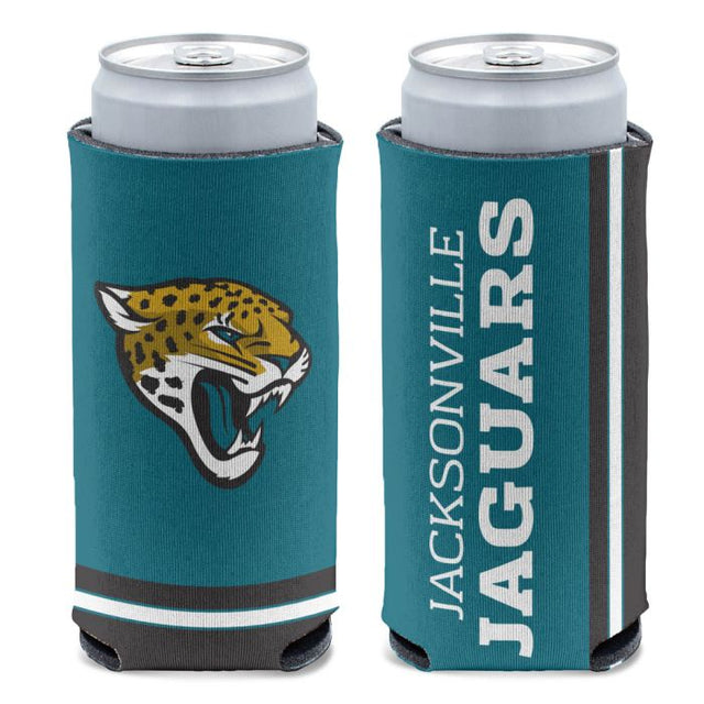Enfriador de latas delgado de 12 oz de Jacksonville Jaguars