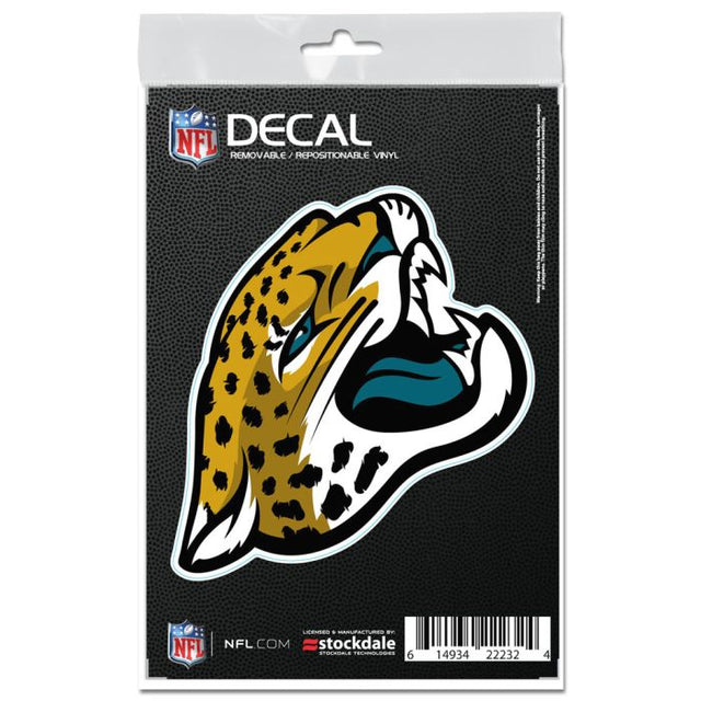 Calcomanías para todas las superficies de los Jacksonville Jaguars, 3" x 5"