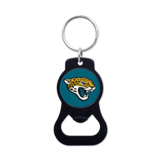 Llavero con abrebotellas de los Jacksonville Jaguars en color negro