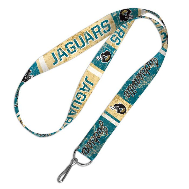 Cordón retro con logotipo clásico de los Jacksonville Jaguars de 1"
